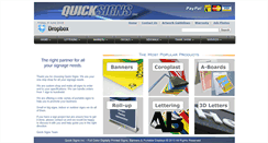 Desktop Screenshot of equicksigns.com